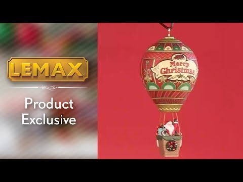 LEMAX A Christmas Eve Balloon Ride, Battery Operated (4.5V) #84353